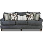 Sofa in Argo Ash Charcoal Grey Fabric